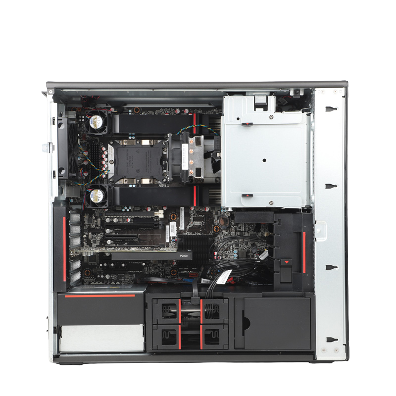 ThinkStation 联想P720图形工作站设计渲染主机2*4210R/32G/2T+3*4T/3060-12G/1000W