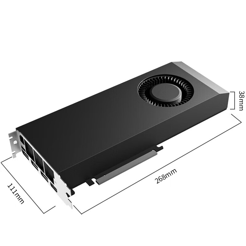联想服务器工作站适配【配件】英伟达RTX4090 24G单涡轮GPU AI推理深度学习计算 工业包装