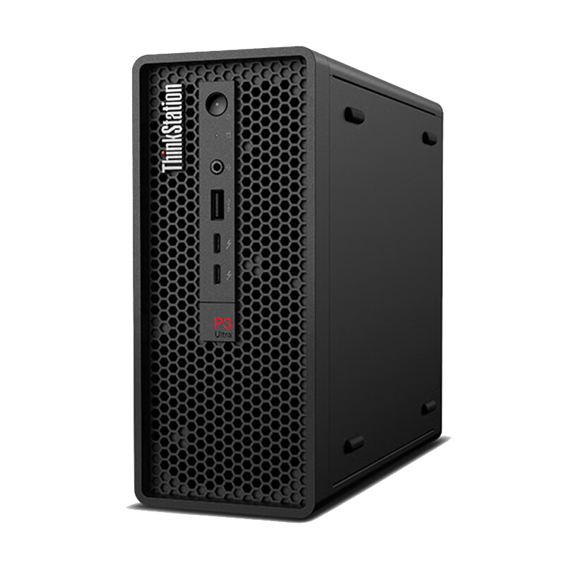 联想【P3 Ultra】【图形工作站】I9-13900/128G/2*2T+4T/A2000/300W台式电脑商务家用mini迷你小主机