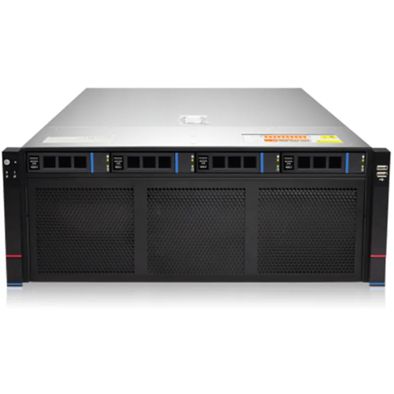 数聚红芯HG8380G双路8卡仿真AI模型训练计算服务器 5318Y*2/32G*4/480G/8T/四口千兆/2000W*4