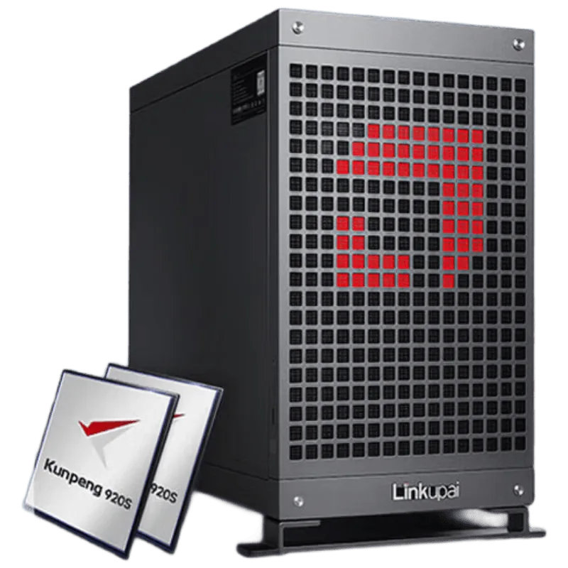 数聚红芯HI5228/鲲鹏920S/16T*2/4TB/Atlas 300I Duo 96G*2/单路CPU+双卡GPU全液冷/1250W