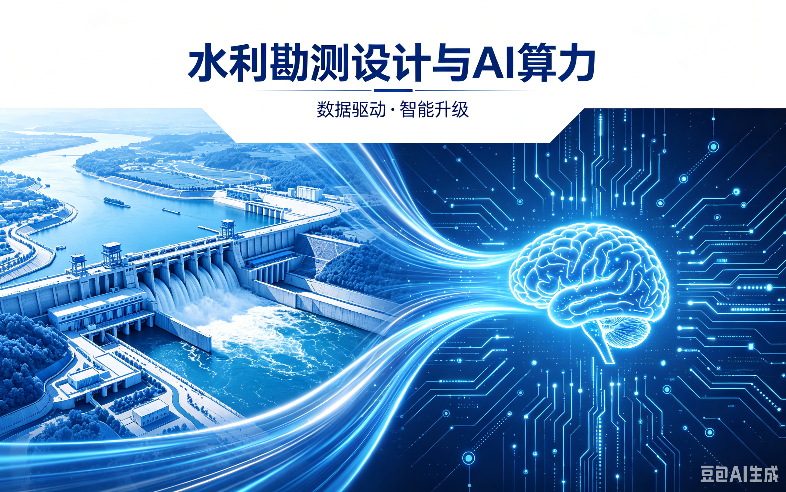 水利勘测设计，算力赋能工程智能升级！