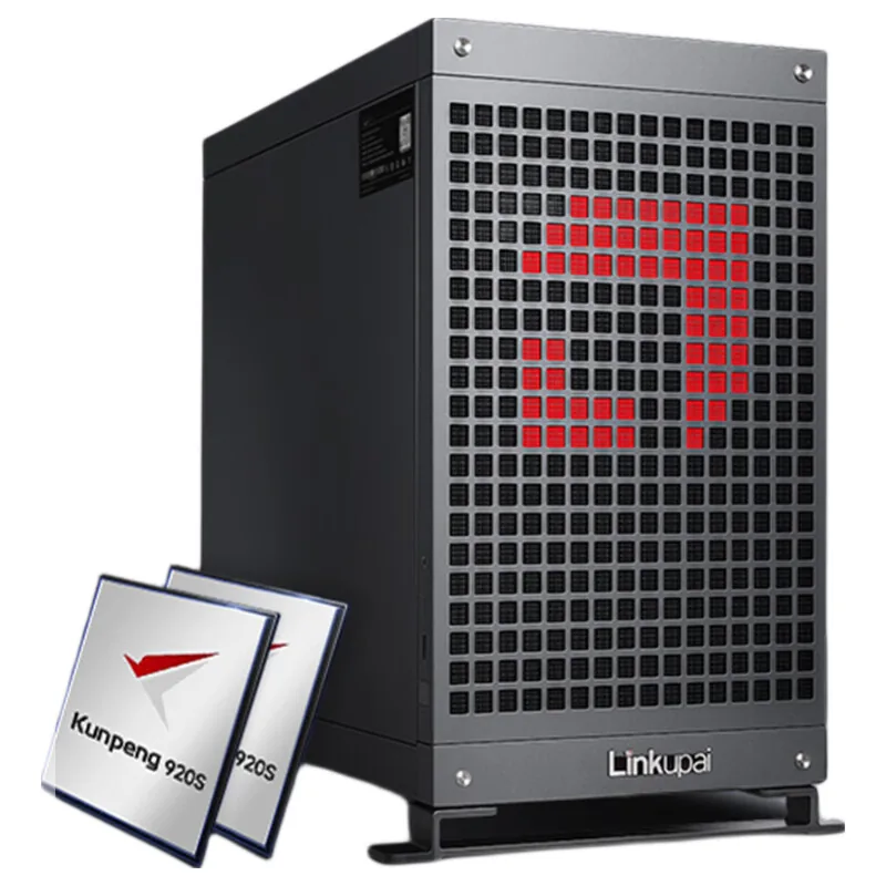 数聚红芯HI7258工作站/鲲鹏920S模组*2/920S液冷/4TB SSD/Atlas 300I A2 910B 64G PCIe*2/1250W/3年保修
