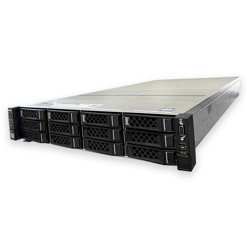 浪潮CS5280H2服务器7380*2/128G/480G*2/3.84T*2/K100*3信创含云桌面系统授权/24VDI授权/24个瘦终端
