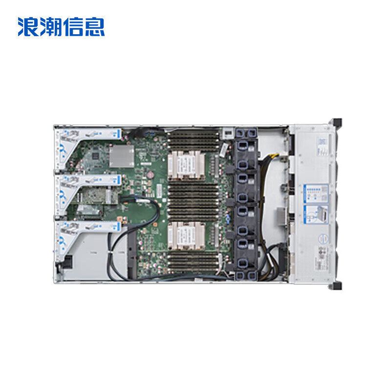 元脑浪潮服务器NF5280M6/6330*2/256G内存/2*1.92T固态硬盘/2*4T SATA/8204 2G阵列卡/X710/800W双电源 16G/750W